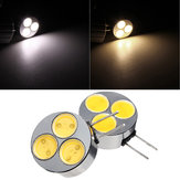 G4 3W 3SMD COB LED Car Light Lamp Bulb 12V Pure/ Warm White 